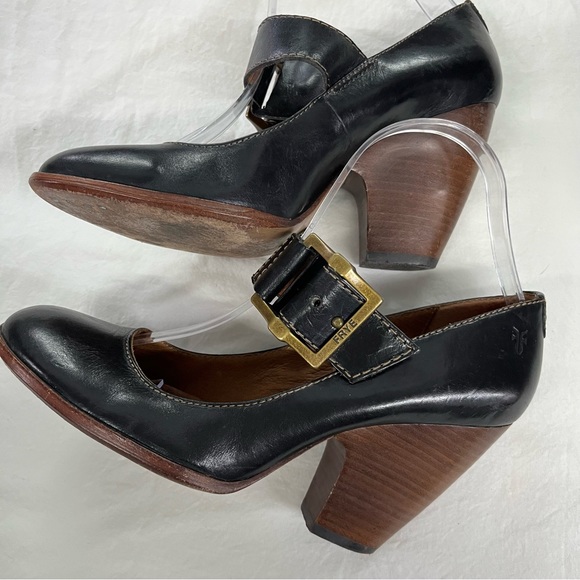 💢SOLD💢 Frye Andrea Mary Jane in Black Size 7.5 - Picture 2 of 14